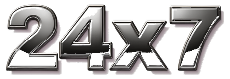 24x7 logo